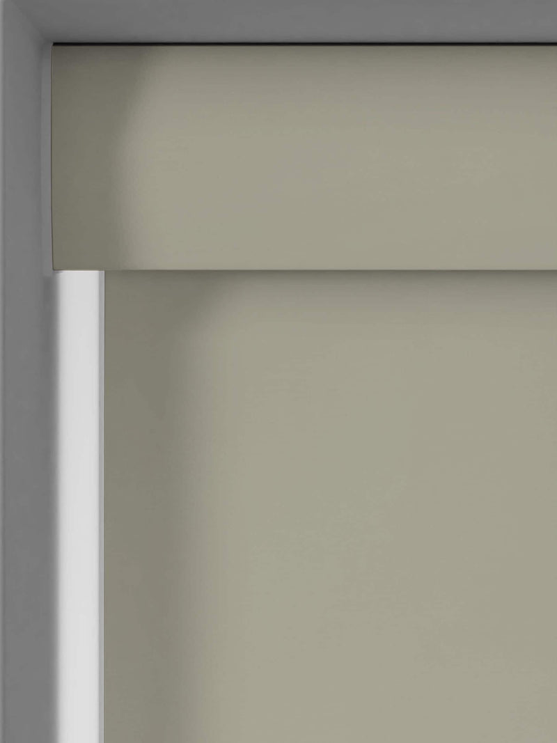 William Morris Fennel Green Waltham roller blind - British product