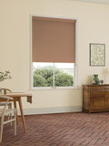 William Morris made to measure roller blind Acorn Brown - British product