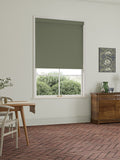 William Morris At Home Moss Green Waltham roller blind, imported from the UK
