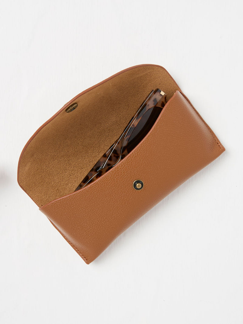FatFace tan brown sunglasses case - British product