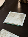 Silver Galaxy Glass Coasters Set of 4 (British brand)