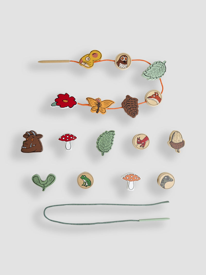 JoJo Maman Bébé Natural Gruffalo Threading Beads (British brand)