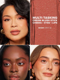 Nudestix Glamzilla Dirty 30 makeup kit with three blush shades (British brand)