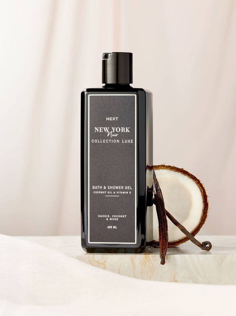 Collection Luxe New York Noir bath and shower gel 400ml - British product
