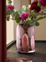 Next Purple and Pink Confetti Glass Vase 24cm Height- Buy online at McGrocer