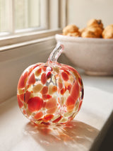 Next Orange Red Confetti Glass Mini Pumpkin Ornament 13.5cm Height- Buy online at McGrocer