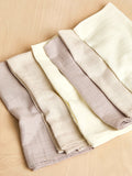 JoJo Maman Bébé neutral muslin squares 6 pack 60x60cm, UK version