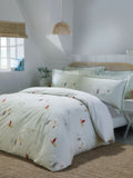 Sophie Allport Blue Coastal Boats duvet cover and pillowcase set (British brand)