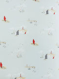 Sophie Allport Blue Coastal Boats duvet cover and pillowcase set (British brand)