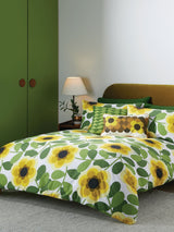Orla Kiely Lemon Twist Giant Water Lily Duvet Cover and Pillowcase Set