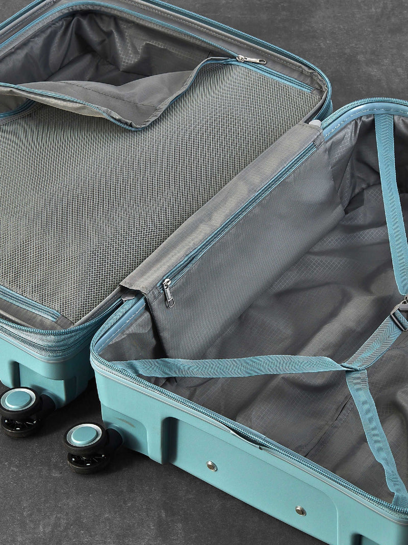 Rock Blue Sunwave cabin suitcase - British product