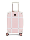Rock vintage pink cabin suitcase, imported from the UK