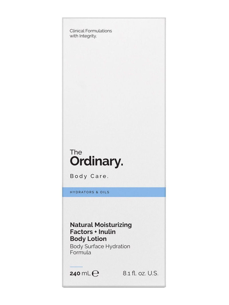 The Ordinary Natural Moisturizing Factors + Inulin body lotion (British brand)