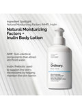 The Ordinary Natural Moisturizing Factors + Inulin body lotion (British brand)