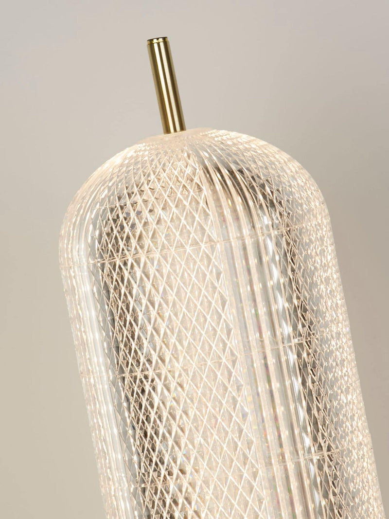 Searchlight Tuscany satin brass LED table lamp 60cm (British brand)