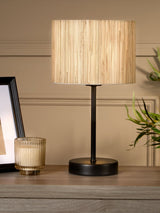Next Searchlight Black Field 1 Light Table Lamp- Buy online at McGrocer
