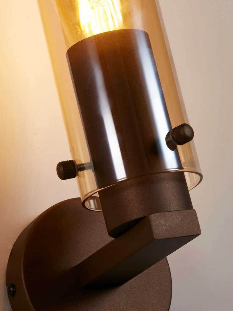 Searchlight Mocha Fira wall light 34.5cm - British product