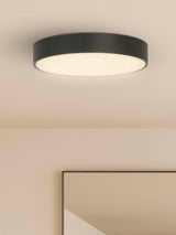 Next Searchlight Trieste White and Black LED Flush Ceiling Light- Buy online at McGrocer