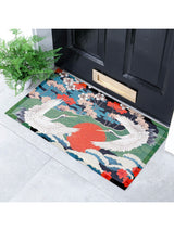 Next Artsy Mats Multi Japanese Bird Indoor & Outdoor Doormat 70cm x 40cm- Buy online at McGrocer