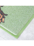 Artsy Mats Green Highland Cow doormat 70x40cm, imported from the UK