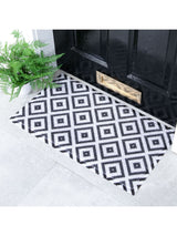 Next Artsy Mats Black Diamond Doormat 70cm x 40cm- Buy online at McGrocer