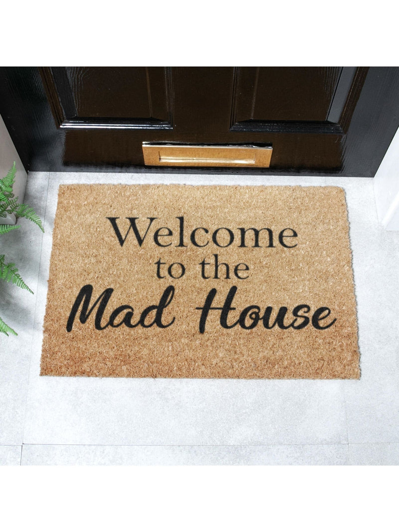 Artsy Mats doormat natural black design 60x40cm (British brand)