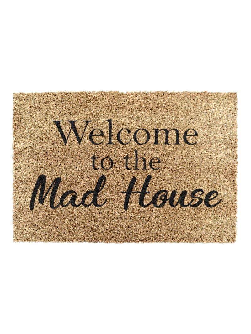 Artsy Mats doormat natural black design 60x40cm (British brand)