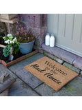 Artsy Mats doormat natural black design 60x40cm (British brand)