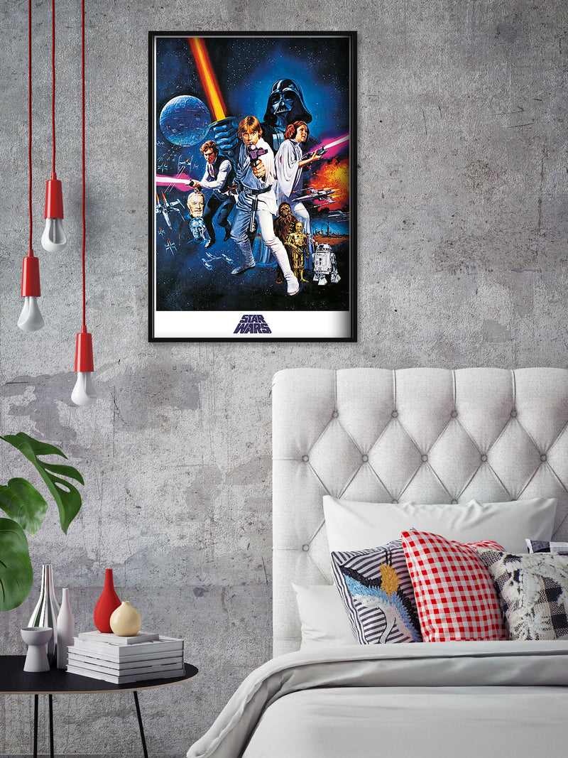 Pyramid International Star Wars A New Hope framed poster 61x91.5cm, imported from the UK