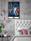 Pyramid International Star Wars A New Hope framed poster 61x91.5cm, imported from the UK