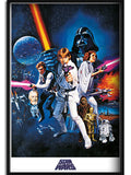 Pyramid International Star Wars A New Hope framed poster 61x91.5cm, imported from the UK