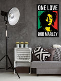 Pyramid International Bob Marley One Love framed poster 91.5cm x 61cm, imported from the UK