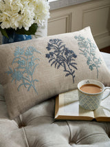 Next Laura Ashley Grey Dark Dove Tenby Cushion- Buy online at McGrocer
