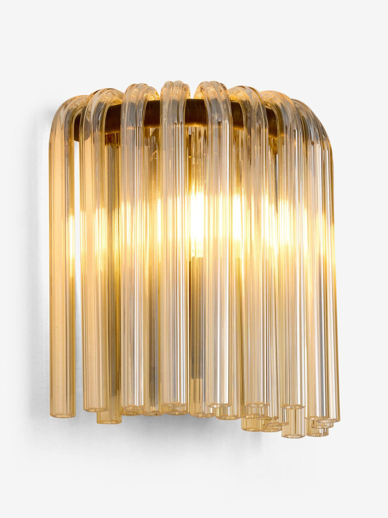 French Connection clear Sunaha wall light 20cm, imported from the UK
