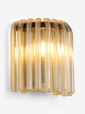 French Connection clear Sunaha wall light 20cm, imported from the UK