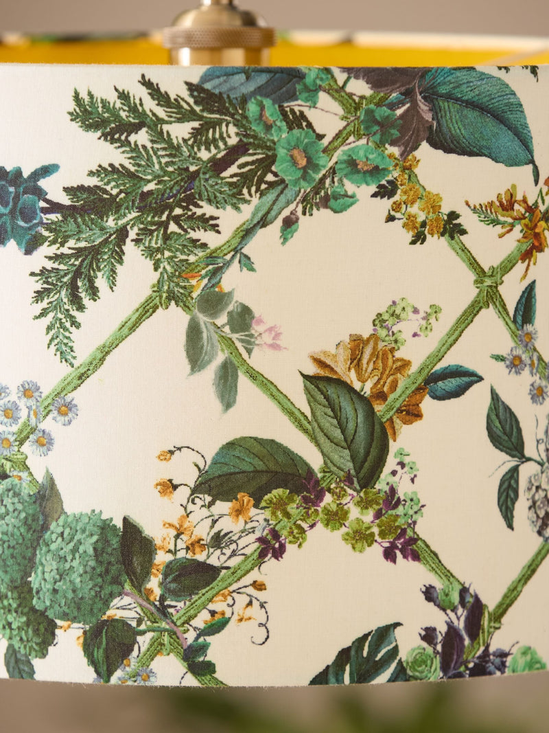 Laurence Llewelyn-Bowen Green Garden drum shade (British brand)
