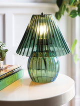 Next Rockett St George Green Vintage Style Glass Table Lamp- Buy online at McGrocer