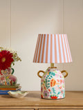 Lucy Tiffney small floral print ceramic table lamp, UK version
