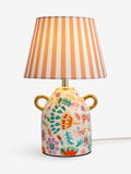 Lucy Tiffney small floral print ceramic table lamp, UK version