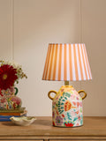 Lucy Tiffney small floral print ceramic table lamp, UK version