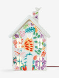 Lucy Tiffney floral house table lamp, UK version