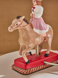 Cath Kidston cowgirl table lamp checkered shade, imported from the UK