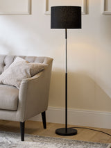 Next Sosandar Black Stacked Glass Floor Lamp- Buy online at McGrocer