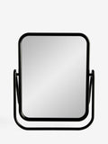 Black rectangular vanity mirror 29.5cm height - British product