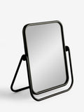 Black rectangular vanity mirror 29.5cm height - British product