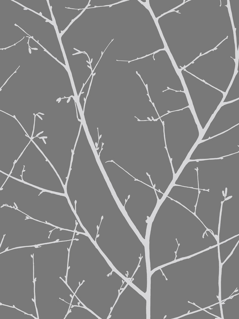 Graham & Brown Deep Grey Boreas wallpaper sample A4, UK version