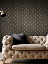 Next Graham & Brown Black or Gold Fan A4 Wallpaper Sample- Buy online at McGrocer