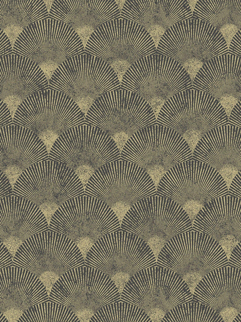 Graham & Brown fan design wallpaper sample A4, UK version