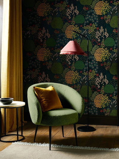 Next Graham & Brown Fable Sage A4 Wallpaper Sample- Buy online at McGrocer