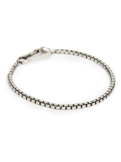 AllSaints Bracelet Homme Argenté Maille Box